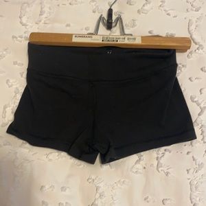 black ivivva booty shorts